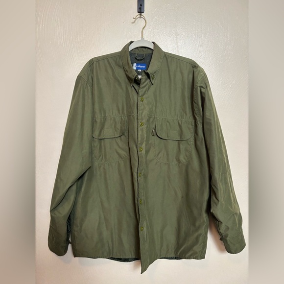 IDI Gear Men’s Jacket Lightweight Quilted Eliotex Filler Olive Army Green Medium - Picture 1 of 8